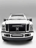 ~(4 lbs. 18X8X3)~ 2011-2016 FORD F250/F350: Hood Hinges LED Light Bar Mounts - By A Pillar - for mounting Two 3 IN Zroadz Cube Pod Work Lights or Similar Style Light - Bolts On to Hood Hinges - Easy Install