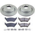 Power Stop 12-18 Ford F-150 Rear Z17 Evolution Geomet Coated Brake Kit