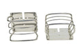 Kentrol 76-06 Jeep Wrangler YJ/TJ Taillight Guard Pair CJ - Polished Silver