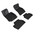 3D MAXpider 22-23 BMW 2 Series Coupe A/T Only KAGU 1st & 2nd Row Floor Mats - Black