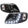 BLACK PROJECTOR HEADLIGHTS
