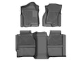 9906 SILVERADO 1500 EXT CAB WEATHERBEATER FRONT & 2ND ROW FLOOR LINER