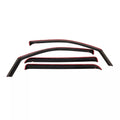 Westin 2004-2008 Ford/Lincoln F-150 SuperCrew Wade In-Channel Wind Deflector 4pc - Smoke