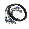 Q-SERIES 4-CH RCA INTERCONNECT 6.0M; RoHS COMPLIANT
