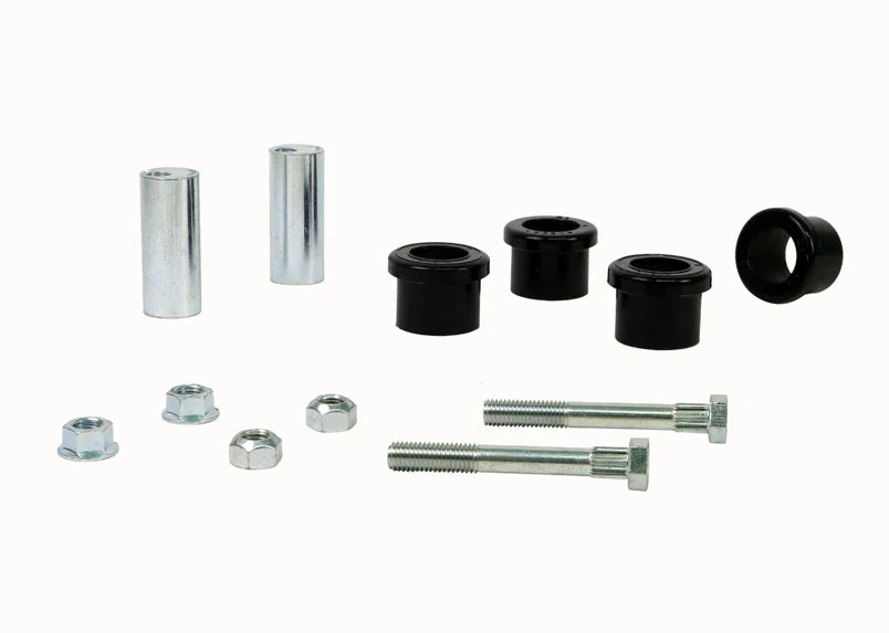 CONTROL ARM INNER BUSHING SINGLE BOLT DESIGN OFFERS 68MM TOE AND +/ 0.5DEG CAM