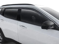 Low Profile Ventvisor Deflector Smoke with Chrome Trim Outside Mount 4 Piece For 2006-2013 IS250/IS350 Husky Liners