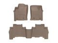 WeatherTech Tan Front Rear FloorLiner HP Fits -20-23 Lexus Toyota 454931IM-452862IM