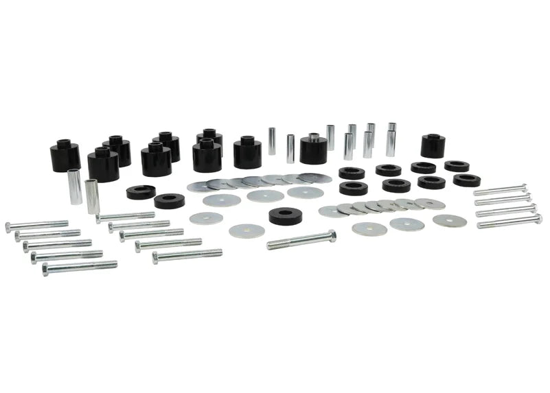 Body lift - kit 1 Inch 21 Bushings 11 Tubes 15 Bolts 22 Washers Grease