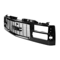 9498 C1500 GMC GRILLE COMPOSITE HEADLIGHTS BLACK/CHROME