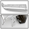 1518 F150 STYLESIDE WITH SENSOR HOLE REAR BUMPER CAP END CHROME LEFT