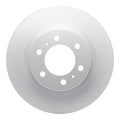R1 2022-2025 Lexus LX600 Front Right Drilled & Slotted Silver Brake Rotor