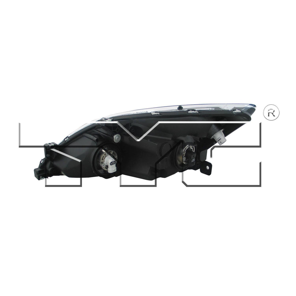 RH HEADLAMP ASSY COMPOSITE COMBINATION LAMP HONDA ACCORD 20032007; HYBRID ACCORD 20052007