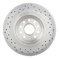 Brembo 2019 Audi A3 Quattro/19-20 Q3/17-20 RS3 Rear Premium Xtra Cross Drilled UV Coated Rotor
