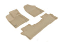3D MAXpider 2019-2020 Honda Passport Kagu 1st & 2nd Row Floormats - Tan