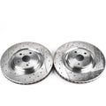 Power Stop 10-17 Lexus LS460 Front Left Evolution Drilled & Slotted Rotor