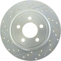 Stoptech auto part installed view