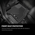 15C F150 17C F250/F350 2ND SEAT FLOOR LINER(FULL COVERAGE)XACT CONTOUR SERIES COCOA