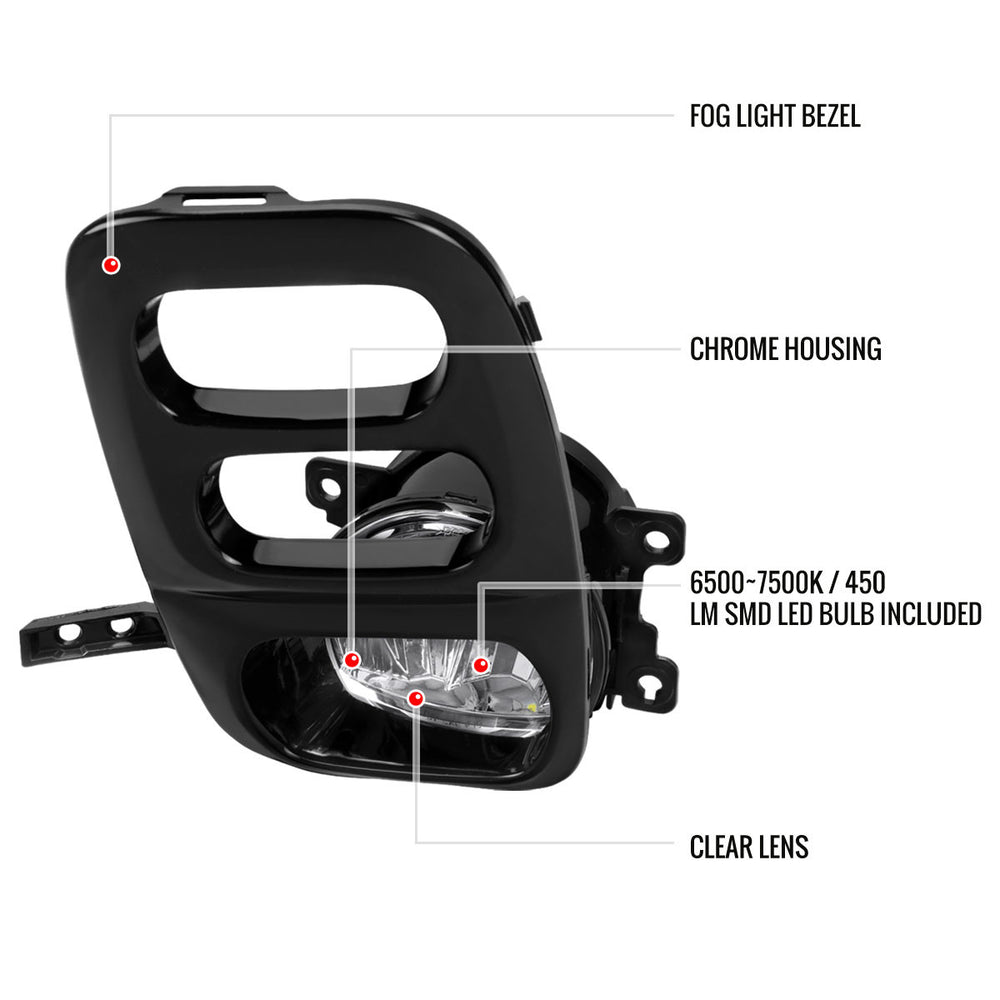 SPEC D TUNING fog light kit