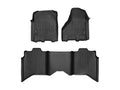 WeatherTech Black Front and Rear Floorliners for Vinyl Floors Fits -20-18 Ram 2500 3500 449771V-442163