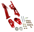 BMR Suspension 15-18 Ford Mustang S550 IRS Subframe Support Brace (Red)