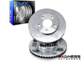 R1 14-21 Jaguar Xj Rear Left Drilled & Slotted Geoperformance Rotor