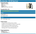 BLOWER MOTOR KIT