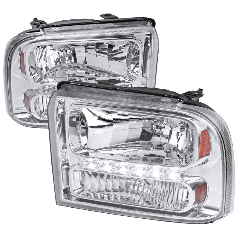 SMOKE EURO HEADLIGHTS WITH LED