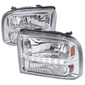 SMOKE EURO HEADLIGHTS WITH LED