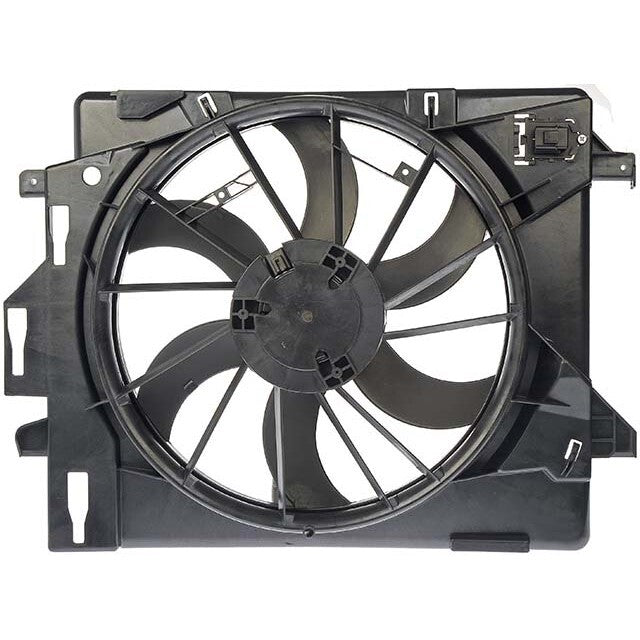 CHRYSLER 1608 DODGE 1708 RAM 1512 VOLKSWAGEN 1409 RADIATOR FAN ASSEMBLY WITHOUT CONTROLLER