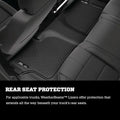 0820 GRAND CARAVAN FRONT & 2ND ROW WEATHERBEATER FLOOR LINER BLACK