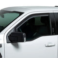 Putco 19-21 Chevy Silverado 1500 - Crew Cab Element Matte Black Window Visors (Set of 4)