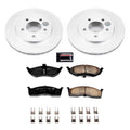 Power Stop 2000 Chrysler Grand Voyager Front Z17 Evolution Geomet Coated Brake Kit