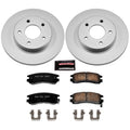 Power Stop 94-96 Cadillac DeVille Rear Z17 Evolution Geomet Coated Brake Kit