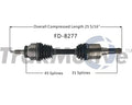 NEW CV AXLE