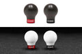 Cobb 08-15 Mitsubishi EVO X / 09-15 Ralliart Shift Knob - Stealth Black (Black/Black Base)