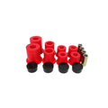 Energy Suspension 07-11 Camry/Camry Hybrid/05-12 Avalon Rear Control Arm Bushing Set - Red