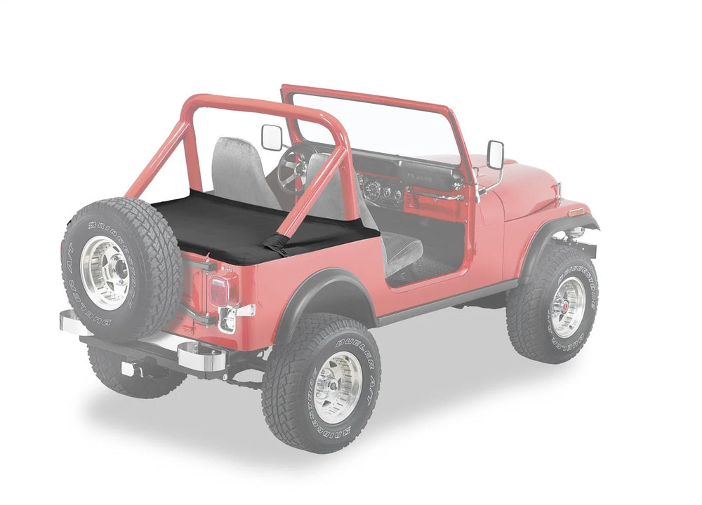 Jeep 1980-1986 CJ7; 1987-1991 Wrangler YJ; NOTE For Supertop (bows folded down)