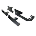 ~(7 lbs. 14X9X8)~ Rear Bumper LED Bracket Black Mild Steel Bolt-On to mount (2) 6 Inch ZROADZ or similar style Straight Light Bar Swivel Adjustment 8 Inch light bracket opening