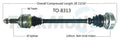 CV AXLE SHAFT