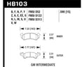 Hawk Performance Ceramic Street Brake Pads