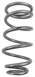 QA1 4-1/8in ID Tapered High Travel Spring - 11in Length x 250lbs/in - Silver Powder Coated