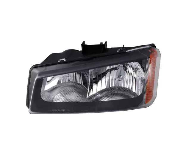 LH HEADLAMP ASSY COMPOSITE; W/O BODY CLADDING; FLUTED BEZEL; AVALANCHE 1500 050