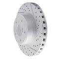 DFC 05-06 Pontiac GTO Front Right Drilled & Slotted Geoperformance Rotor