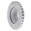 DFC 05-06 Pontiac GTO Front Right Drilled & Slotted Geoperformance Rotor