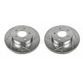 Power Stop 95-01 Ford Explorer Front Evolution Drilled & Slotted Rotors - Pair