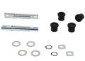 Control arm - lower inner front bushing 4 Bushings 2 Pins 2 Spacers 4 Washers 2 Circlip Install Guide Grease