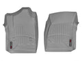 WeatherTech 14+ Chevrolet Silverado Front FloorLiner - Grey