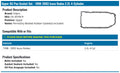 OIL PAN GASKET SET