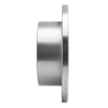 R1 Concepts Brake Rotor Drilled and Slotted Silver Fits Ram ProMaster