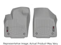 WeatherTech 2017 Ford F-250/F-350/F-450/F-550 Reg Cab (No Floor Shifter) Front FloorLiner - Grey